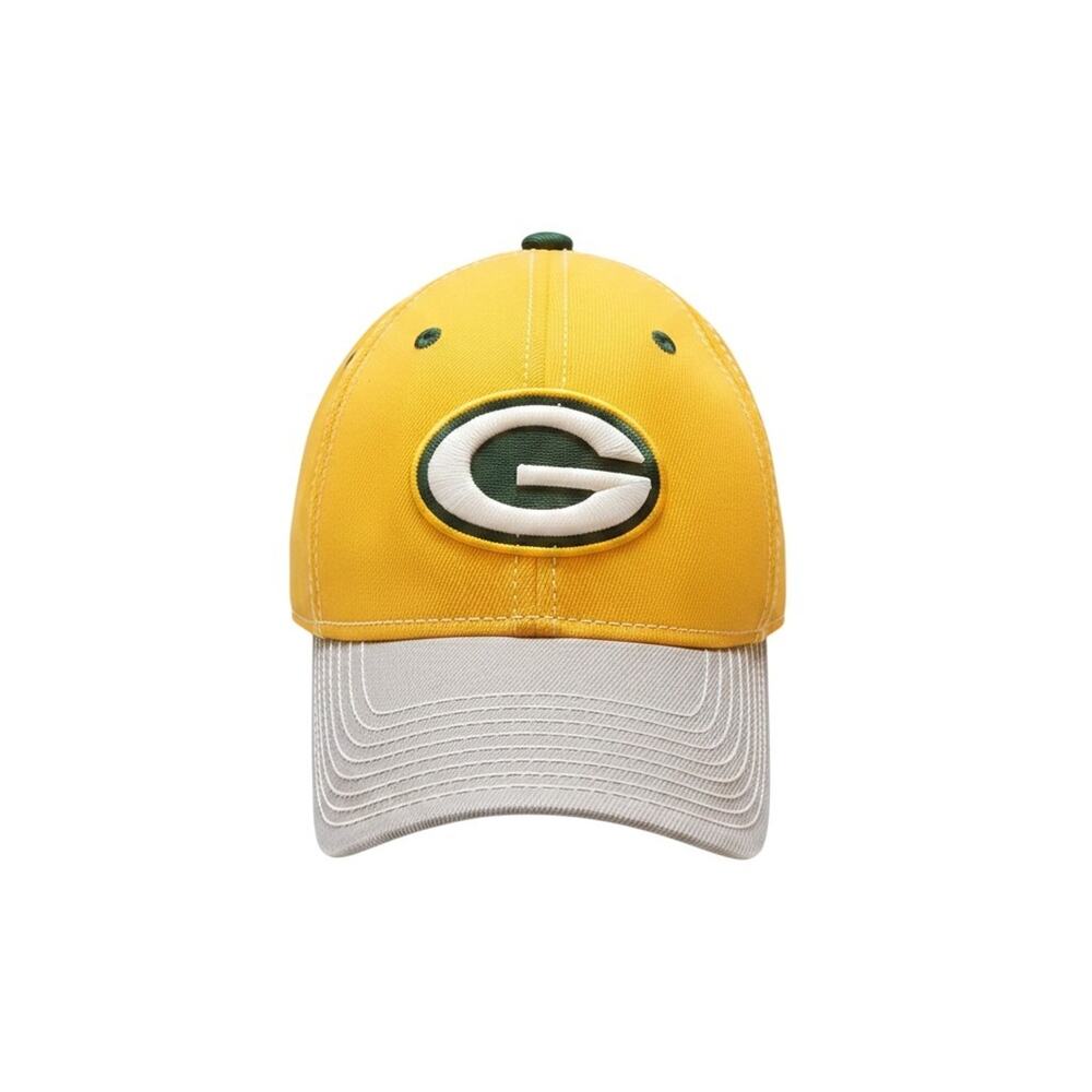 Vintage Reebok Green Bay Packers Hat Fitted Size M/L On Field NFL Equipment